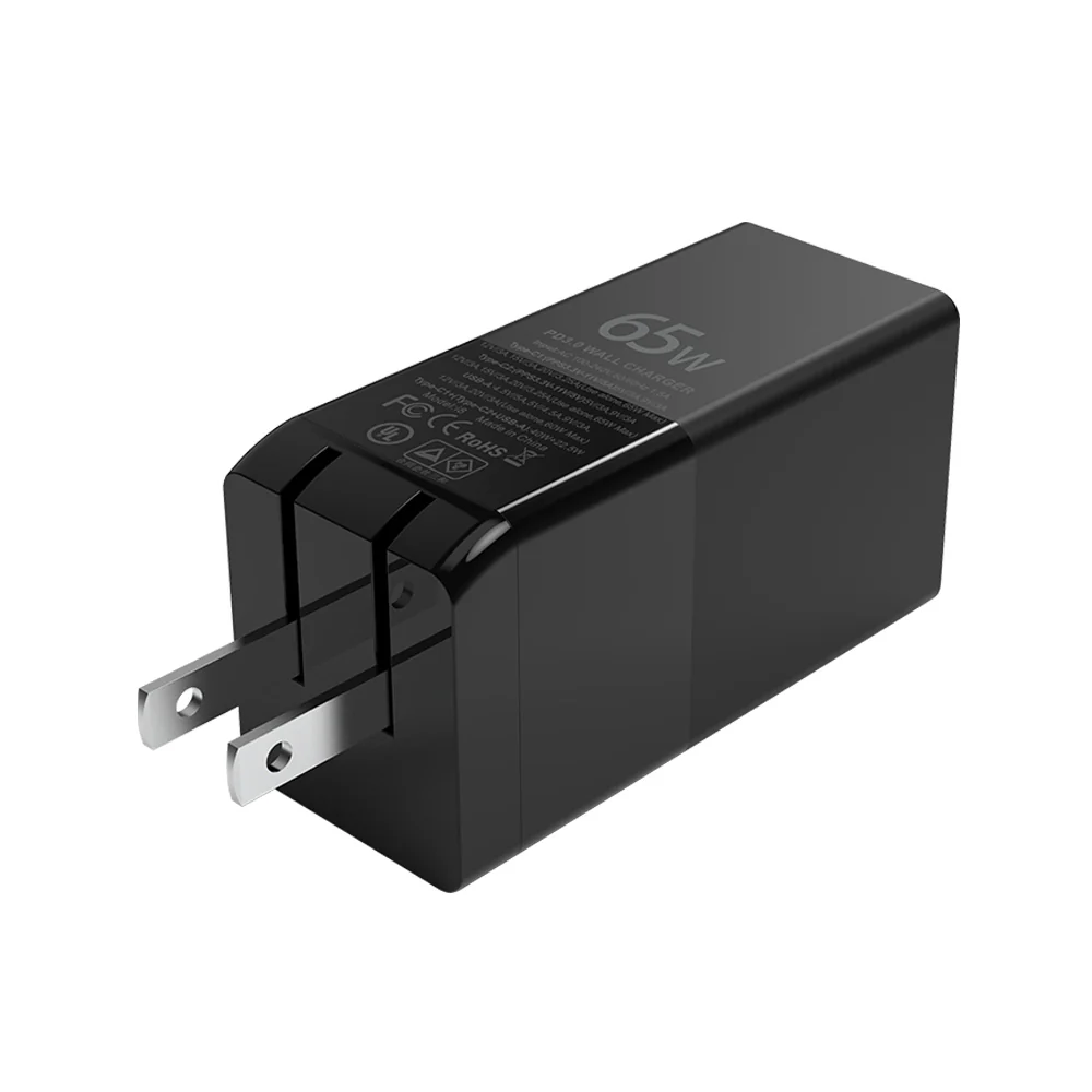 ZEERA 65W Fast Charging PD GaN Wall Charger /Power Adapter for iPhone 14 Pro Max, MacBook Pro,iPad Pro - Image 7